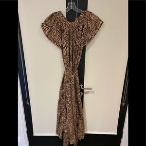 Ulla Johnson leopard print jumpsuit